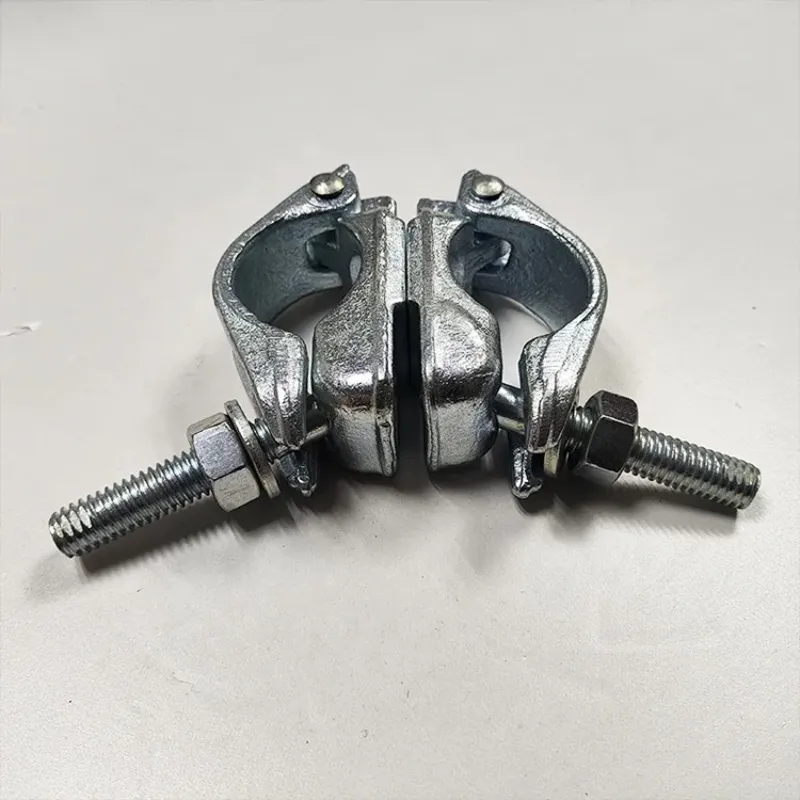 Galvanized forged fastener coupler